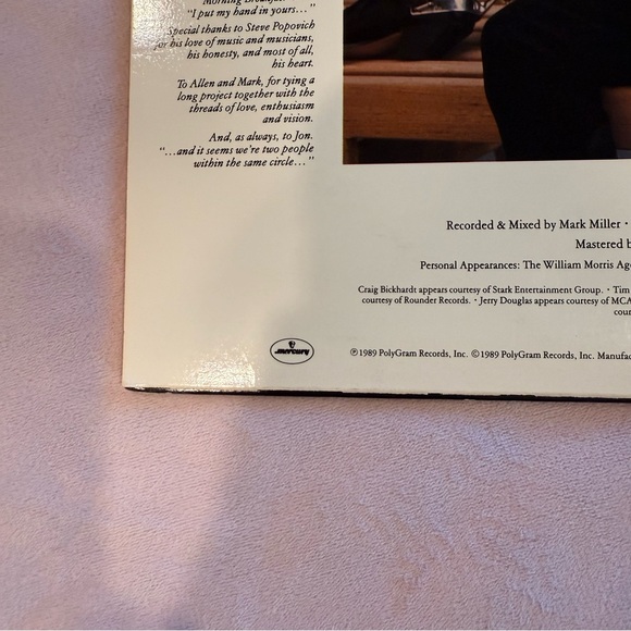 - Kathy Mattea Willow in the Wind Vinyl Record - Picture 3 of 7